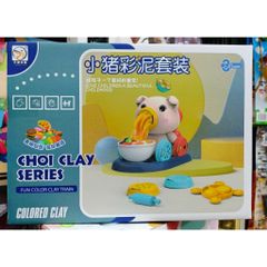 Hộp đất nặn có máy làm mì 668-6