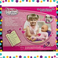 Bộ Đồ Chơi Bác Sĩ Khám Bệnh Có Túi Vải (3A-828)