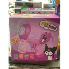 Máy phun bong bóng xà phòng Kuromi CX920 có đèn giao màu ngẫu nhiên