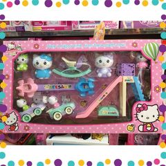 Đồ chơi nhà búp bê 99602 khu vui chơi của mèo Hello Kitty chọn mẫu ngẫu nhiên