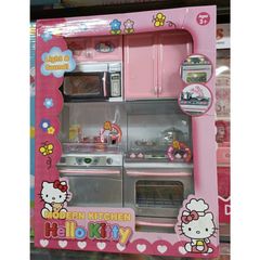 BỘ ĐỒ CHƠI NHÀ BẾP 2 NGĂN TỦ CÓ ĐÈN VÀ NHẠC CHỌN NGẪU NHIÊN (2621)