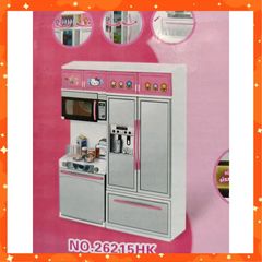BỘ ĐỒ CHƠI NHÀ BẾP 2 NGĂN TỦ CÓ ĐÈN VÀ NHẠC CHỌN NGẪU NHIÊN (2621)