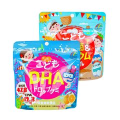 Kẹo Canxi và DHA cho Bé Riken Nhật Bản - Bổ Sung Dinh Dưỡng Hỗ Trợ Phát Triển Chiều Cao và Trí Não cho Trẻ từ 2 Tuổi