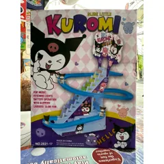 Đồ chơi Kuromi nhảy bậc thang trượt cầu trượt có đèn và nhạc 2021-17