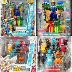 Bộ lắp ghép robot super hero deformation 2 phân loại 6711 666-156