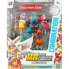 Bộ lắp ghép robot super hero deformation 2 phân loại 6711 666-156