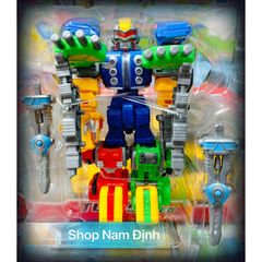 Bộ lắp ghép robot super hero deformation 2 phân loại 6711 666-156