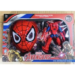 Đồ Chơi Lắp Ghép Biến Hình Siêu Nhân Spider Man 564-884 (6601A)