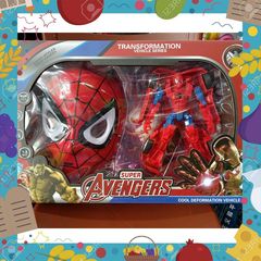 Đồ Chơi Lắp Ghép Biến Hình Siêu Nhân Spider Man 564-884 (6601A)