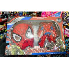 Đồ Chơi Lắp Ghép Biến Hình Siêu Nhân Spider Man 564-884 (6601A)