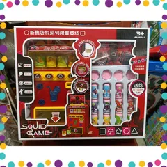Máy Bán Hàng Nước Ngọt Tự Động Đồ Chơi Có Đèn Và Nhạc Squid Game (679-57)
