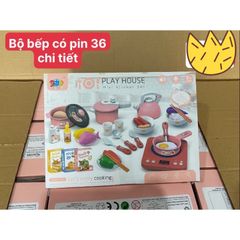 Set Đồ Chơi Nấu Ăn Lắp Pin Có Đèn Và Âm Thanh #Y9982