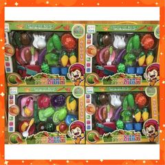 Set Đồ Chơi Cắt Hoa Quả 699 Toys Chọn Màu Ngẫu Nhiên