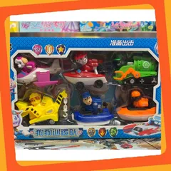 Set Đồ Chơi Đội Chó Cứu Hộ 6 Xe Chạy Đà #9572