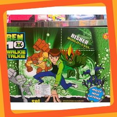 Bộ đàm, ống nhòm, la bàn, đèn pin đồ chơi cho bé (613 BEN10 Walkie Talkie)