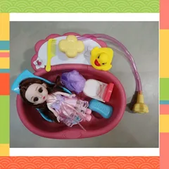 Set Đồ Chơi Búp Bê Và Bồn Tắm #669-28