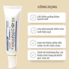 Kem Giảm Thâm Quầng Mắt Kumargic Eye DX 20g - Kem Chống Lão Hóa, Giảm Bọng Mắt, Xuất Xứ Nhật Bản 2024