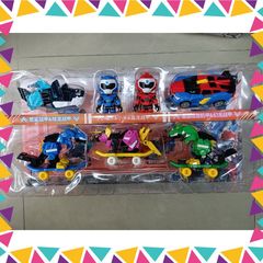 Đồ Chơi Biệt Đội Siêu Nhân Nhí Lắp Ghép Biến Hình #6207