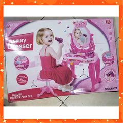 Set Đồ Chơi Bàn Trang Điểm Cỡ Lớn, Có Kèm Ghế Ngồi #88017A