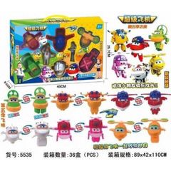 Set Đồ Chơi Lắp Ghép Biến Hình Đội Bay Siêu Đẳng #5535