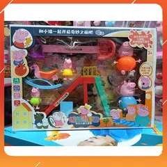 Chọn ngẫu nhiên Công Viên Vui Chơi Của Heo Peppa Đồ Chơi Cho Bé (9988-300)