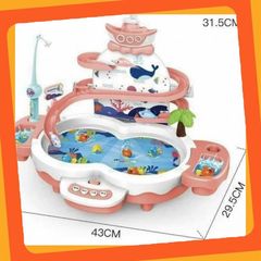 Đồ Chơi Câu Cá Trượt Thác Nước 3in1 Chọn Màu Ngẫu Nhiên 156-79