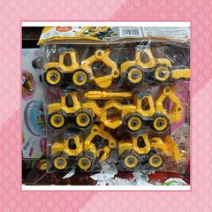 Bộ 6 Xe Đồ Chơi Có Dụng Cụ Tháo Lắp #974