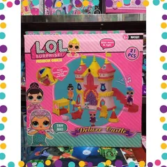 Đồ Chơi Nhà Búp Bê Lâu Đài LOL Có Đèn Và Nhạc Gồm 12 Chi Tiết