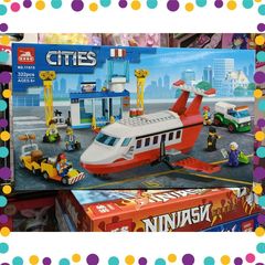 Bộ Đồ Chơi Xếp Hình Non-lego Mô Hình Máy Bay Cities 11615