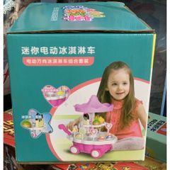 Xe Kem đồ chơi có đèn và nhạc (784) đồ chơi đồ hàng cho bé