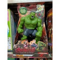Mô Hình Siêu Anh Hùng Người Khổng Lồ Xanh Hulk Cao 27cm Đồ Chơi Cho Bé
