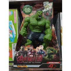 Mô Hình Siêu Anh Hùng Người Khổng Lồ Xanh Hulk Cao 27cm Đồ Chơi Cho Bé