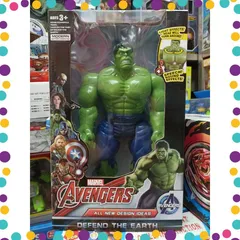 Siêu anh hùng Hulk Người khổng lồ Xanh Có pin di chuyển, phát đèn và nhạc (885) Đồ chơi cho bé