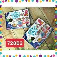 Đồ Chơi Thủ Công Bộ Đất Sét Color Clay (728B-2)