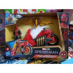 Mô hình Spider Man và xe Motor (7-33)