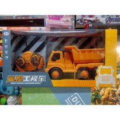 4 mẫu giao ngẫu nhiên xe ô tô điều khiển từ xa chủ đề công trường xây dựng 889-2A 889-2C