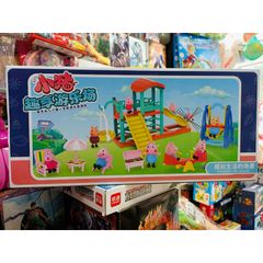 Công viên vui chơi của heo Peppa 7619, đồ chơi nhà búp bê