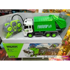 Xe ô tô chở rác điều khiển từ xa mã 2302 chạy bằng pin có đèn