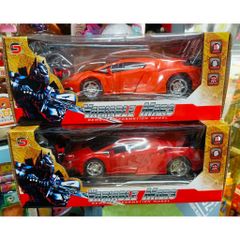Xe ô tô điều khiển 2in1 biến hình robot (889-18)