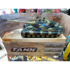Xe tăng đồ chơi chạy pin 532-1 có nhạc và đèn phát sáng