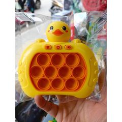 Trò chơi máy pop it điện tử giao màu ngẫu nhiên có đèn và nhạc 999 level