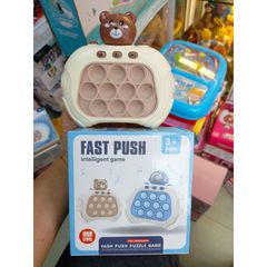Trò chơi máy pop it điện tử giao màu ngẫu nhiên có đèn và nhạc 999 level