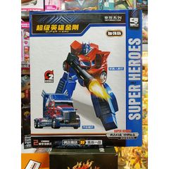 Lắp ghép robot biến hình thành xe ô tô 666-135