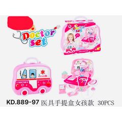 Đồ chơi bác sĩ đựng trong vali hình xe ô tô bus 889-97