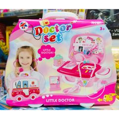 Đồ chơi bác sĩ đựng trong vali hình xe ô tô bus 889-97
