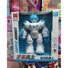 Robot đồ chơi chạy bằng pin có âm thanh và đèn sáng (638)