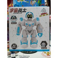 Robot đồ chơi chạy bằng pin có âm thanh và đèn sáng (638)