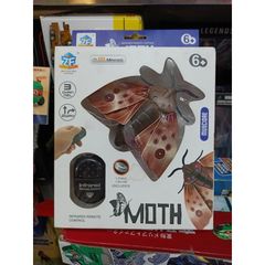 Đồ chơi điều khiển từ xa con bướm côn trùng chạy bằng pin có đèn sáng 6662 Moth Infrared remote control