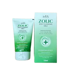 Sữa Tắm Sát Khuẩn Ngừa Mụn Dr EA Zolic - 150ml, Giảm Mụn Đầu Đen, Viêm Nang Lông, Chăm Sóc Da Dầu
