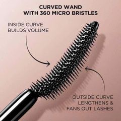 Mascara Cong Dày Mi Lancome Idole Lash Lifting Volumizing 8ml - Giúp Mi Dài, Đẹp, Quyến Rũ - Đồ Trang Điểm Thiết Yếu